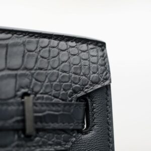 Hermes Faubourg Birkin 20 So Black