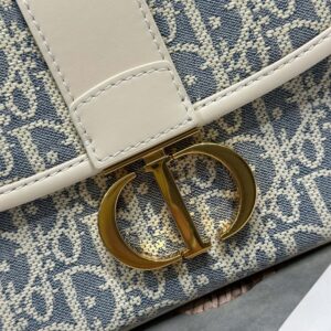 Dior 30 Montaigne Academy Bag Blue