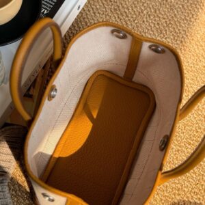 Hermes Mini Garden Party Brown 315681