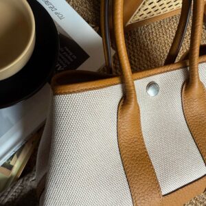 Hermes Mini Garden Party Brown 315681