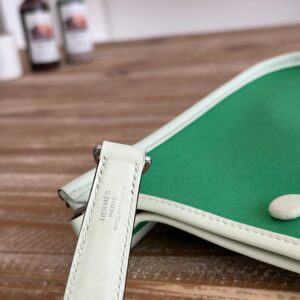 Hermes Mini Evelyne Green 313975