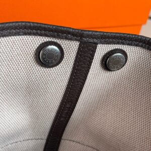 Hermes Mini Garden Party Brown Gray 315681