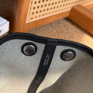 Hermes Mini Garden Party Black Gray 315681