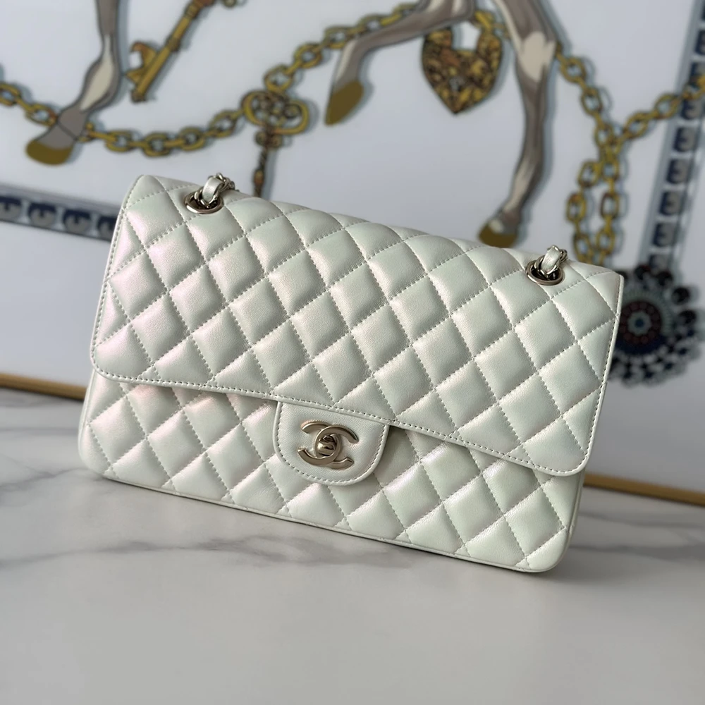 Chanel Lambskin Chain Bag 1112 – Pink Gold