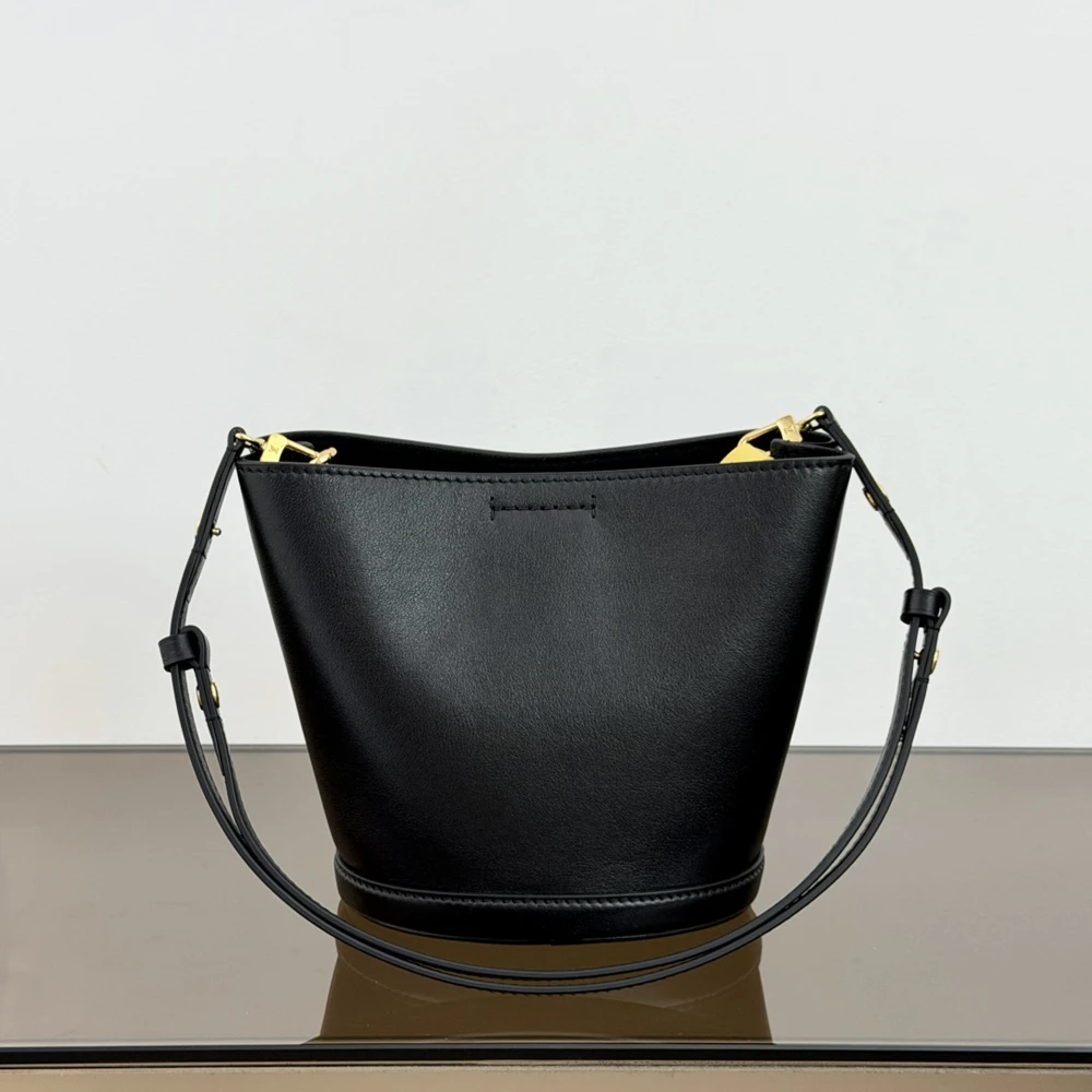 Louis Vuitton LV Bloom Mini Hobo Black Calfskin Bag M27260 - Ảnh 2