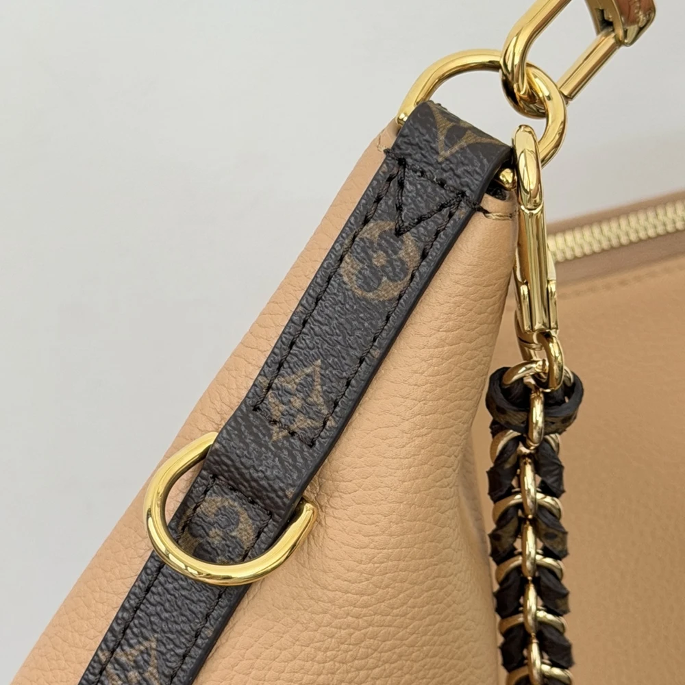Louis Vuitton Multipass Arizona Beige Calfskin Bag M28029 - Ảnh 6