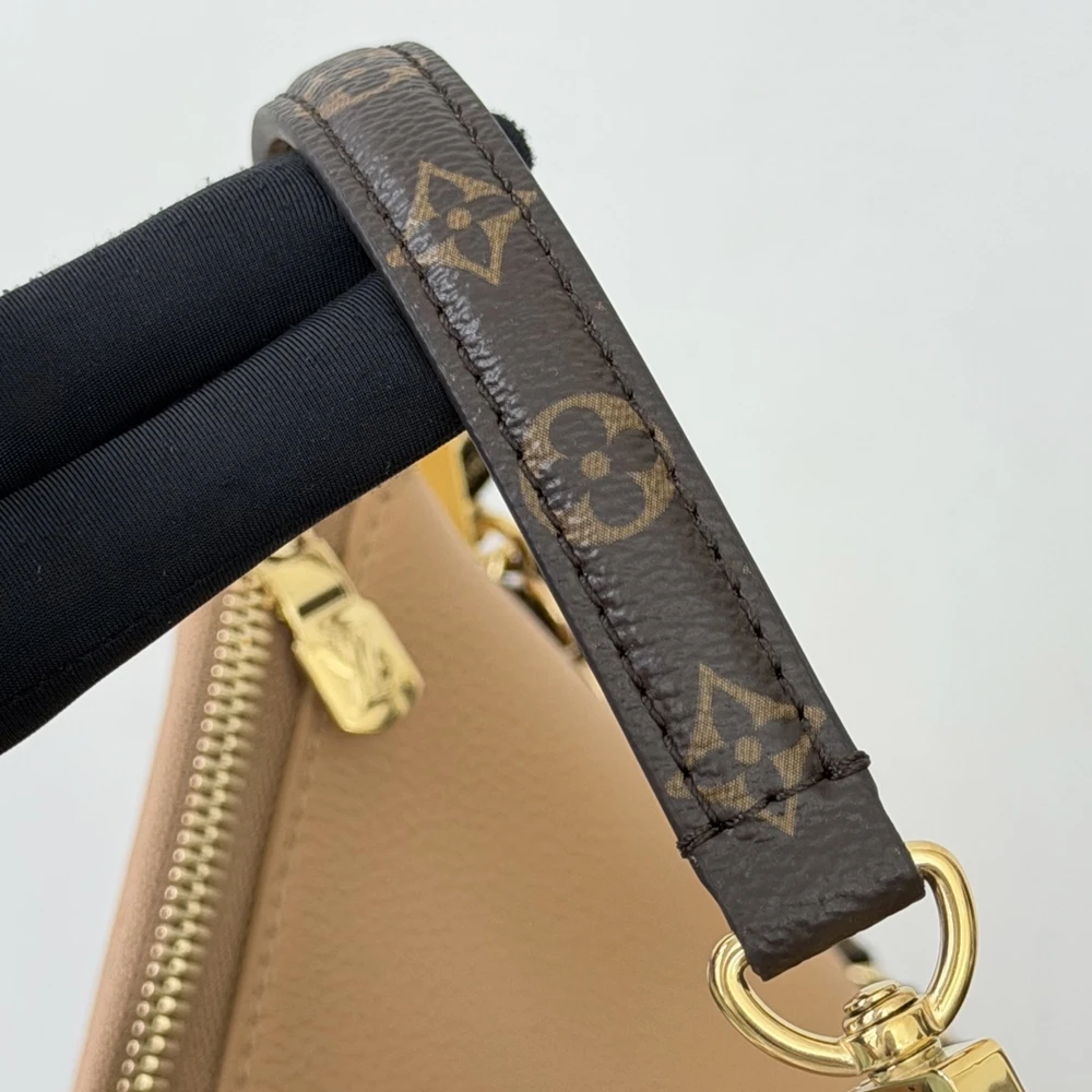 Louis Vuitton Multipass Arizona Beige Calfskin Bag M28029 - Ảnh 7