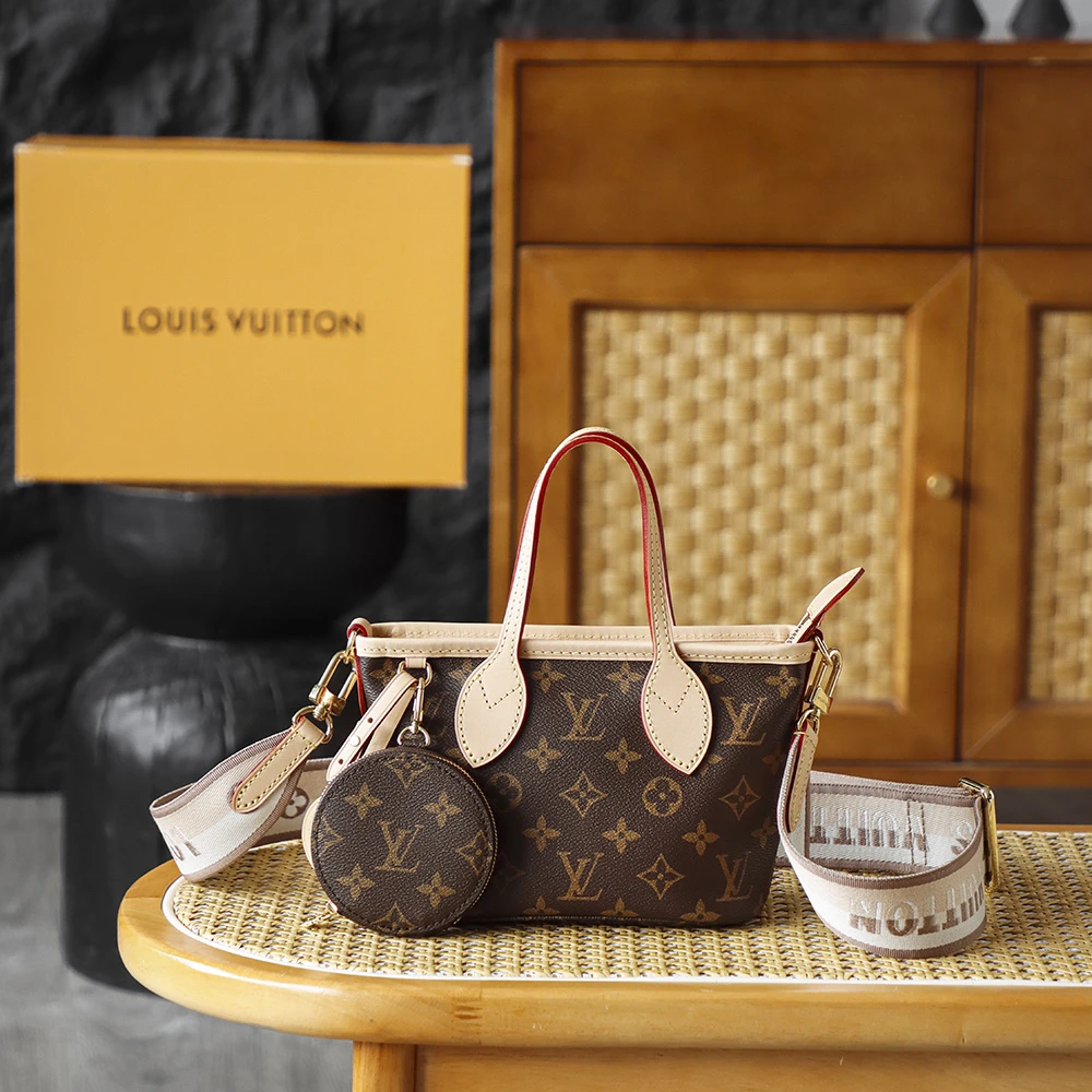 Louis Vuitton Neverfull BB Bag M46705 - Ảnh 2