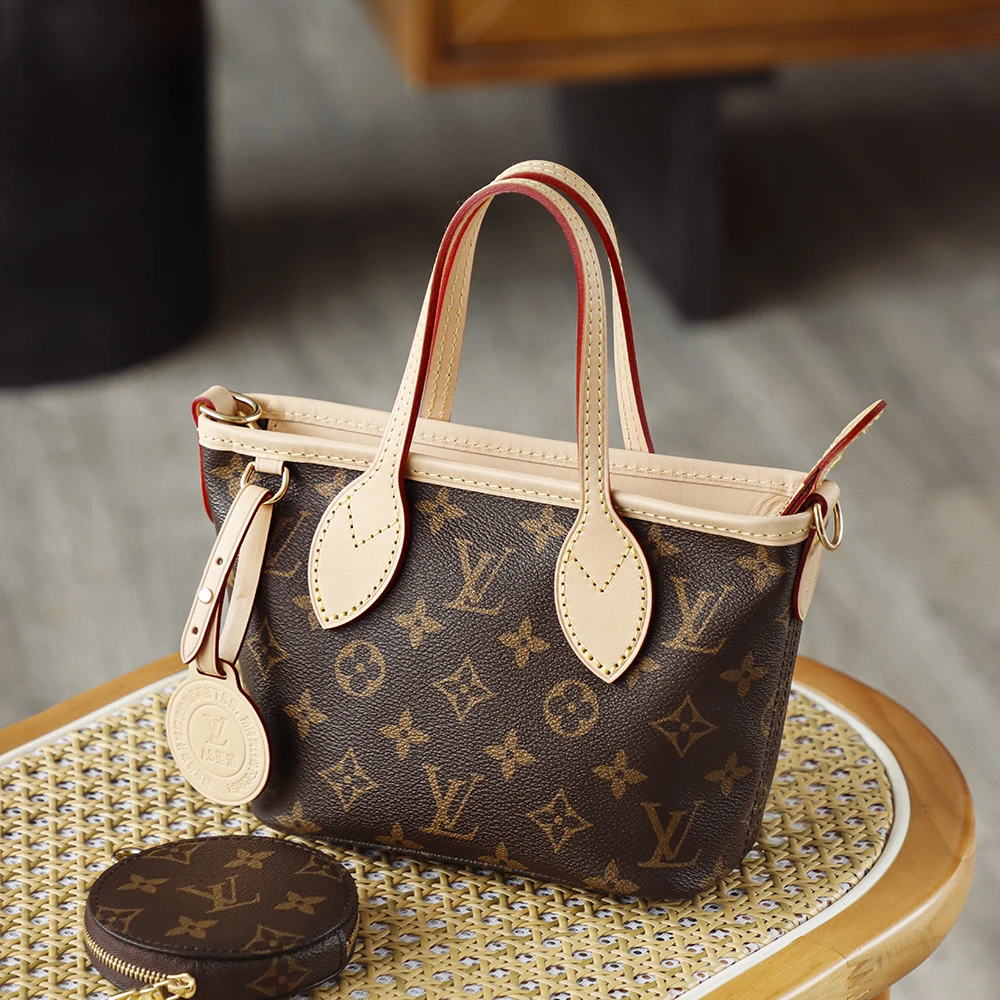 Louis Vuitton Neverfull BB Bag M46705 - Ảnh 4