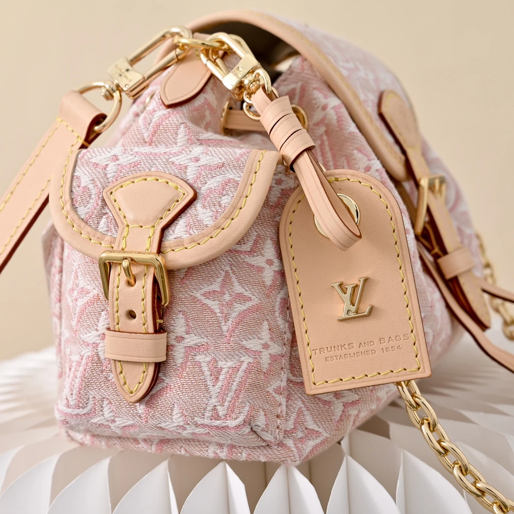 Louis Vuitton Odyssée Small Pink Bag M29974 - Ảnh 4