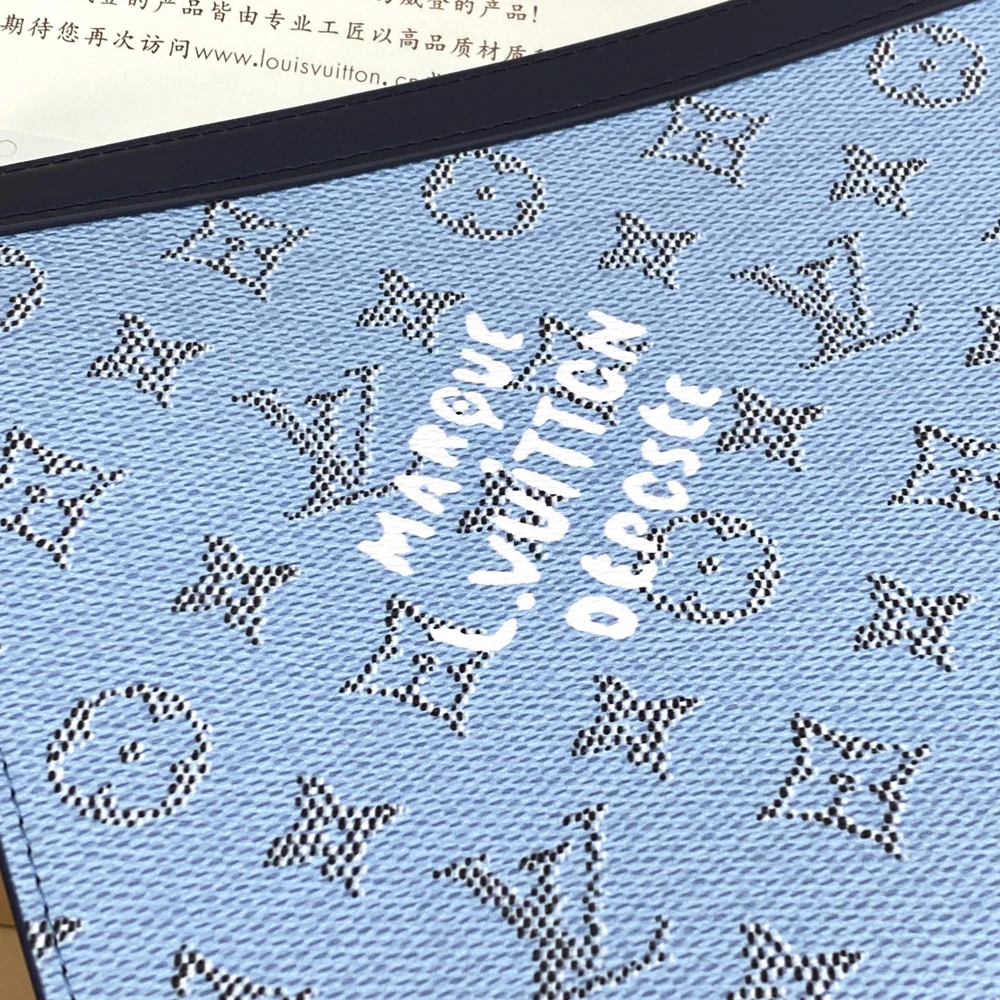 Louis Vuitton Pochette Voyage Bag Blue M61692 - Ảnh 5