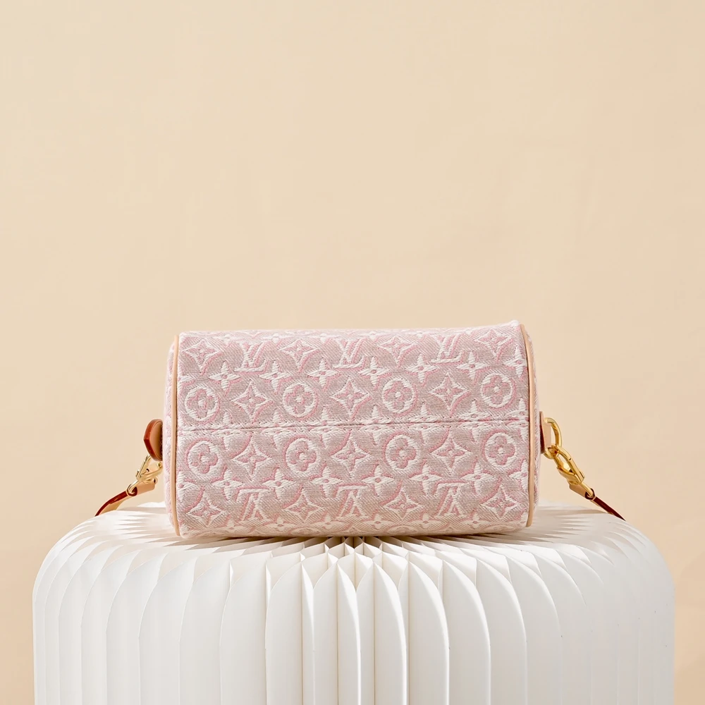 Louis Vuitton Speedy Bandoulière Pink 20 Bag M2A039 - Ảnh 7