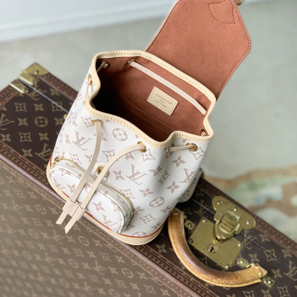 Louis Vuitton Montsouris Mini Backpack M2A079 – LV Crafty - Ảnh 3