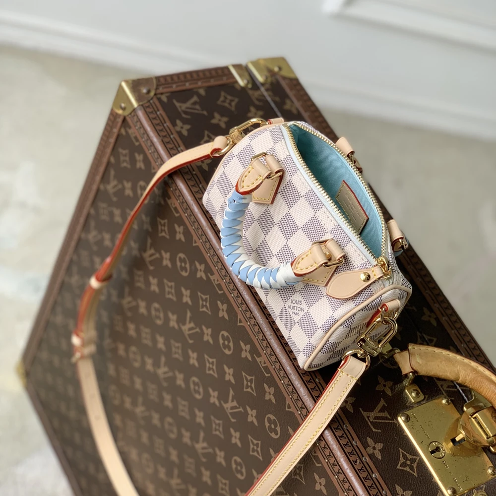 Louis Vuitton Nano Speedy N40918 – Damier Azur - Ảnh 3